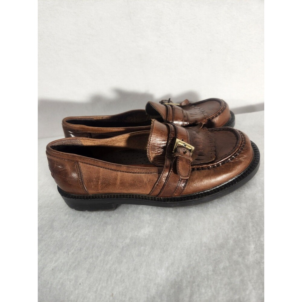 Earth Brand Buckle/Penny Loafers Women's 7.5 Sage9 3979716 Leather Upper 50278 - Picture 3 of 8